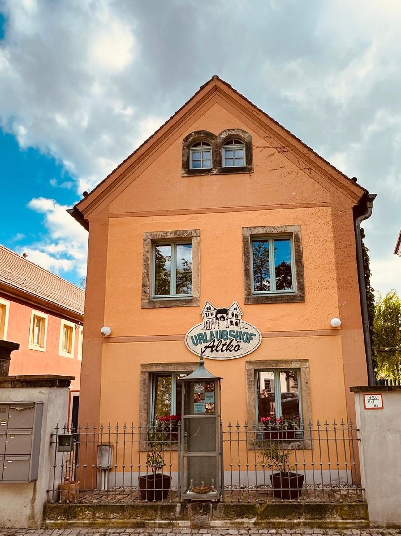Apartament Urlaubshof Altkoe Radebeul Zewnętrze zdjęcie